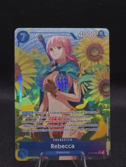 One Piece TCG Rebecca SR Alt Art Parallel OP10-058 Royal Blood OP-10 NM - Image 1