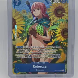 One Piece TCG Rebecca SR Alt Art Parallel OP10-058 Royal Blood OP-10 NM Blue - Image 1