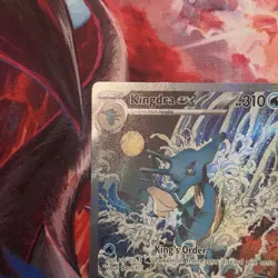 Kingdra ex 131 SV: Scarlet & Violet Black Star Promo Pokemon Card (SVP) Holo - Image 3