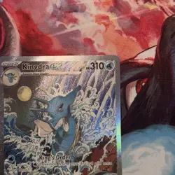 Kingdra ex 131 SV: Scarlet & Violet Black Star Promo Pokemon Card (SVP) Holo - Image 4