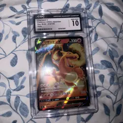 🔥🔥🔥 CGC 10 Gem Mint Japanese Pokemon 2022 Charizard V 014/100 S9 Star Birth - Image 1