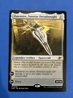 MTG Dawnsire, Sunstar Dreadnought EOE 0238 Edge of Eternities Mythic Magic 238 - Image 1