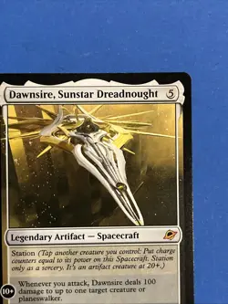 MTG Dawnsire, Sunstar Dreadnought EOE 0238 Edge of Eternities Mythic Magic 238 - Image 3