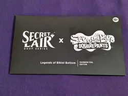 Secret Lair SpongeBob SquarePants Legends of Bikini Bottom Rainbow Foil Edition - Image 1