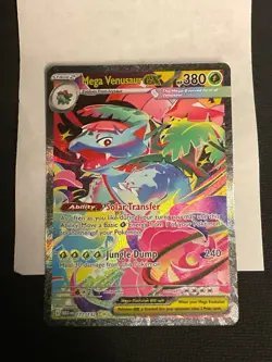 Pokemon TCG Mega Venusaur ex 177/132 Mega Evolutions English Near Mint/Mint - Image 3