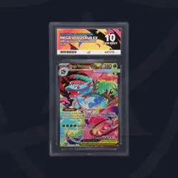 Pokemon Tcg Mega Venusaur Ex Mega Evolutions 177/132 Ace Grade 10 perfect subs - Image 2