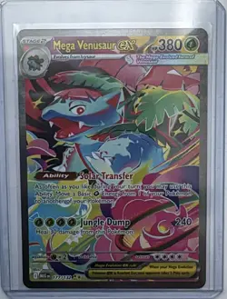 Pokemon TCG Mega Venusaur EX SIR 177/132 Mega Evolutions - Pack Fresh Card - Image 2