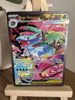 Pokemon TCG Mega Venusaur EX SIR 177/132 Mega Evolutions - Pack Fresh Card - Image 1