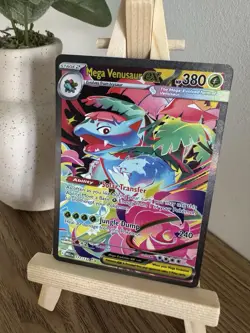 Pokemon TCG Mega Venusaur EX SIR 177/132 Mega Evolutions - Pack Fresh Card - Image 2