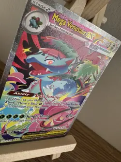 Pokemon TCG Mega Venusaur EX SIR 177/132 Mega Evolutions - Pack Fresh Card - Image 4