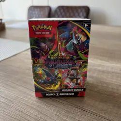 Pokemon TCG Mega Evolution Phantasmal Flames Booster Bundle 6 Packs New & Sealed - Image 1