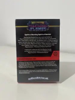 Pokemon TCG Mega Evolution Phantasmal Flames Booster Bundle Sealed 6 Packs - Image 2