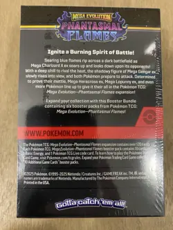 Pokemon TCG Mega Evolution Phantasmal Flames Booster Bundle 6 Packs NEW/Sealed - Image 2