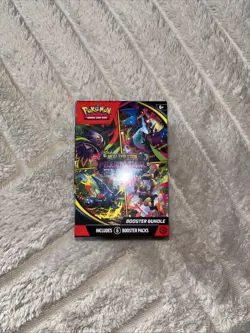 Pokemon TCG Mega Evolution Phantasmal Flames Booster Bundle Sealed 6 Packs - Image 1