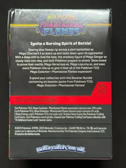 Pokemon TCG Mega Evolution Phantasmal Flames Booster Bundle (6 Packs) Sealed - Image 3