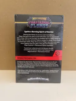 Phantasmal Flames Booster Bundle 6 Packs Mega Evolution Pokemon TCG New & Sealed - Image 2