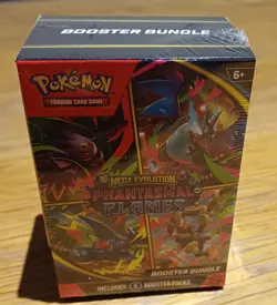 Phantasmal Flames Booster Bundle (6 Packs) - Pokemon TCG Mega Evolution - Sealed - Image 1
