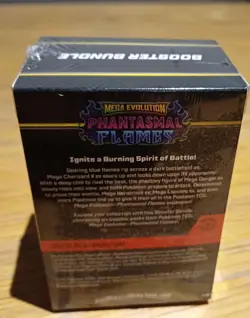 Phantasmal Flames Booster Bundle (6 Packs) - Pokemon TCG Mega Evolution - Sealed - Image 2