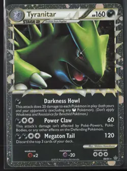 Tyranitar PRIME 88/95 Pokemon HGSS Unleashed - Image 1