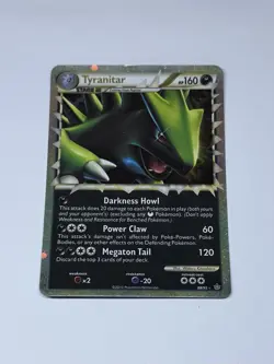 Pokemon Card TCG Tyranitar Prime Unleashed 88/95 Holo Holo Rare Prime LP - Image 1