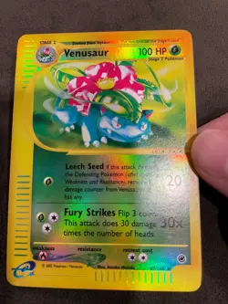 Venusaur 67/165 Reverse Holo Expedition Pokemon Card E-Reader - Image 2