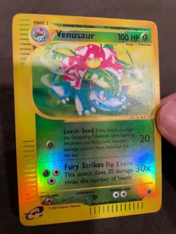 Venusaur 67/165 Reverse Holo Expedition Pokemon Card E-Reader - Image 3