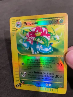 Venusaur 67/165 Reverse Holo Expedition Pokemon Card E-Reader - Image 5