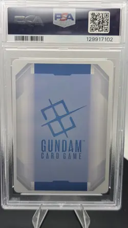 PSA 10 GUNDAM CARD GAME NEWTYPE RISING JAPANESE #GD01-067 GUNDAM AERIAL REBUILD - Image 2