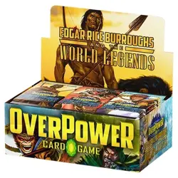 EDGAR RICE BURROUGHS & THE WORLD LEGENDS SEALED BOOSTER BOX OVERPOWER CARD GAME - Image 1
