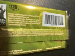 EDGAR RICE BURROUGHS & THE WORLD LEGENDS SEALED BOOSTER BOX OVERPOWER CARD GAME - Image 3