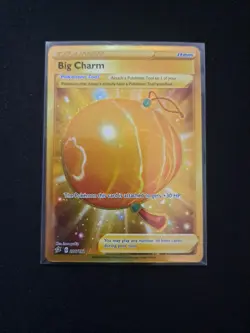 Pokemon TCG Rebel Clash Big Charm Secret Rare Full Art Trainer Card 206/192 - Image 1