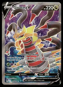 Pokemon Cards Giratina V 185/196 Lost Origin Rare Ultra NM - Image 1