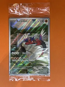 Koraidon 014 Sv: Scarlet & Violet Promo Cards Holo (SEALED) - Image 1