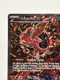 Pokemon Oricorio EX Black Star Promo Card 024 Phantasmal Flames TCG NM - Image 2