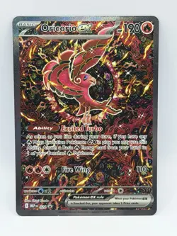ORICORIO EX SIR 024 Phantasmal Flames UPC Black Star Promo Pokemon TCG Card NM - Image 1