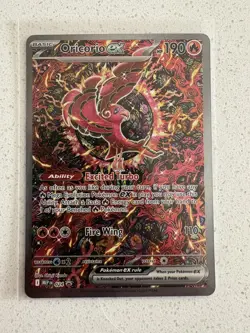 ORICORIO EX 024 Phantasmal Flames UPC Black Star Promo Pokemon TCG Card - Image 1