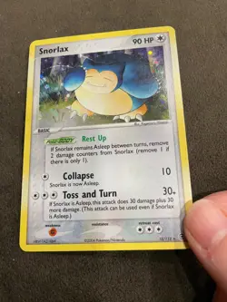 Snorlax 15/112 FireRed & LeafGreen Holo 2004 Pokemon TCG LP - Image 4