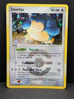 Snorlax 15/112 FireRed & LeafGreen Reverse Holo Ultra Rare Pokemon TCG LP+ - Image 1