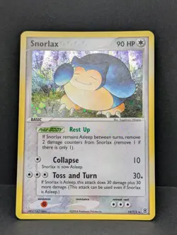 Snorlax 15/112 FireRed & LeafGreen Holo Ultra Rare Pokemon TCG Nintendo 151 LP+ - Image 3