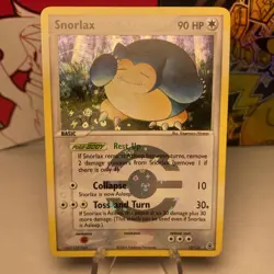 Snorlax 15/112 FireRed & LeafGreen Reverse Holo Ultra Rare Pokemon TCG LP - Image 1