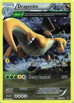 Dragonite (52 Delta) 52/108 XY - Roaring Skies HP Pokemon Card TCG - Image 1