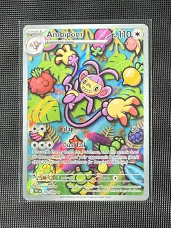 Pokemon: Ambipom - 107/094 - ME02: Phantasmal Flames (PFL) Illustration Rare - Image 1