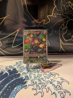 Pokemon TCG Mega Evolutions Phantasmal Flames Ambipom 107/094 IR NM - Image 1