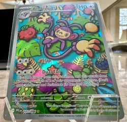 Ambipom 107/094 - Phantasmal Flames - Illustration Rare - NM - Pokemon TCG (EN) - Image 2