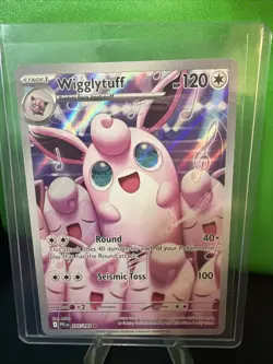 Wigglytuff 105/094 - Phantasmal Flames - Illustration Rare - Pokemon TCG - NM - Image 1