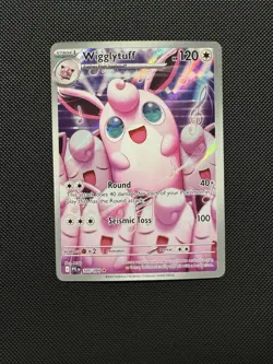Pokemon TCG Wigglytuff 105/094 ME02: Phantasmal Flames Illustration Rare NM - Image 1