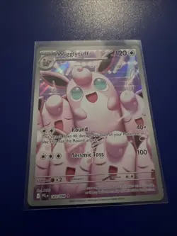 Wigglytuff - 105/094 - TCG Pokemon Phantasmal Flames - Illustration Rare NM - Image 1