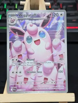 Wigglytuff 105/094 - Illustration Rare - Pokemon TCG: Phantasmal Flames - NM - Image 1