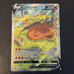 Charizard v SWSH260 Holo Sword & Shield Promo Card Near Mint Condition - Image 1
