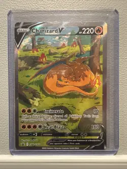 Charizard V SWSH260 Sword & Shield Promo Card Near Mint Condition - Image 1